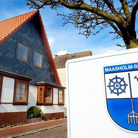 Trautes Heim Ferienwohnung Ost Maasholm Exterior foto